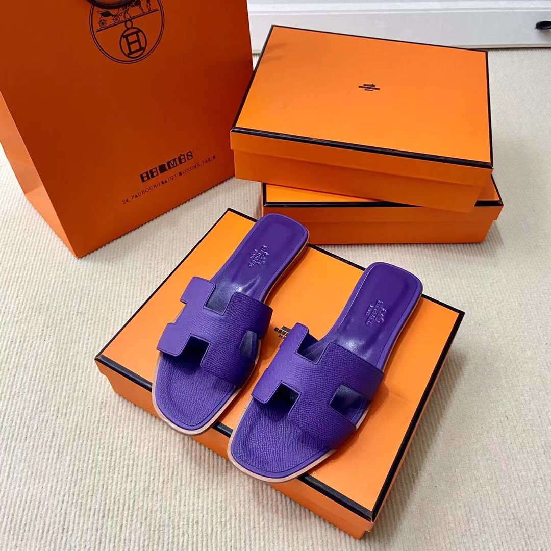 에르메스 올수공 오란 슬리퍼 샌들 앱송 105